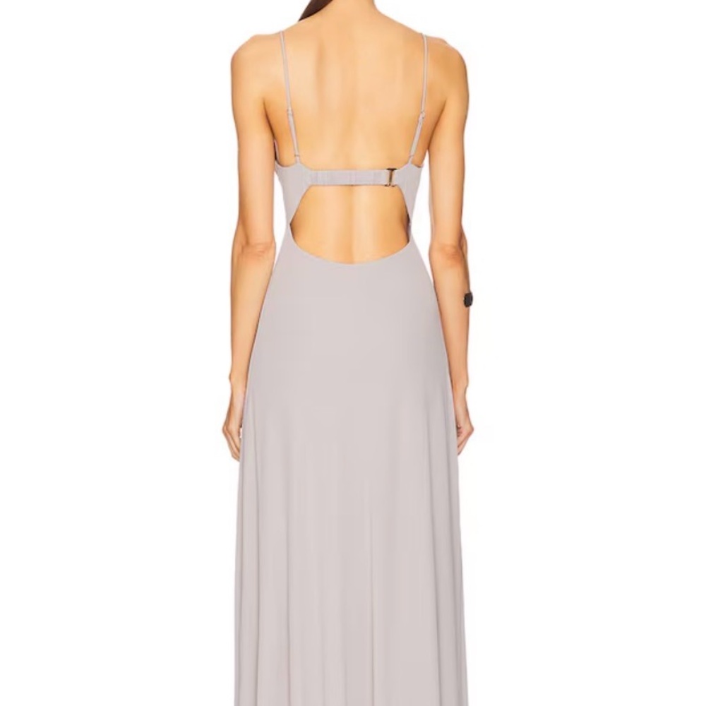 Sophie Rue Light Gray Maxi Dress